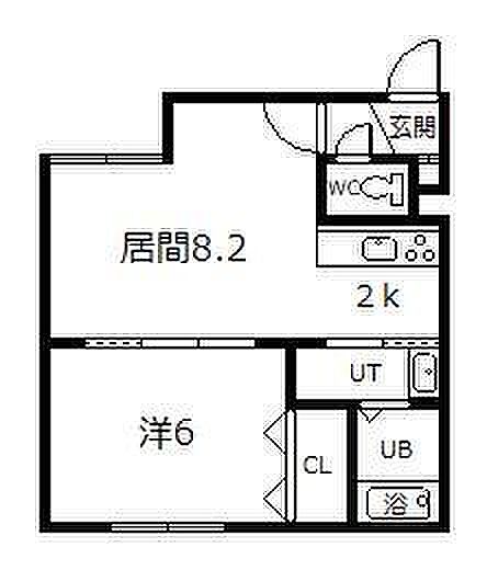 SHERATON旭川駅前 405｜北海道旭川市一条通2丁目(賃貸マンション1LDK・4階・36.96㎡)の写真 その2