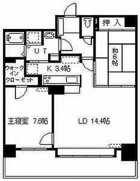 ロジェ・ウインズ515 408｜北海道旭川市五条通15丁目(賃貸マンション2LDK・4階・67.31㎡)の写真 その2