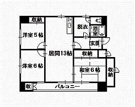 サニーハイツ220 202 ｜ 北海道旭川市二条通20丁目（賃貸マンション3LDK・2階・66.90㎡） その2