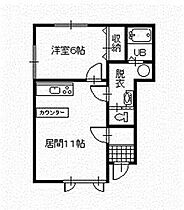 リバーサイド8条西 C-1 ｜ 北海道旭川市八条西4丁目（賃貸アパート1LDK・1階・41.56㎡） その2