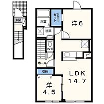 グレイスラフィネK 201 ｜ 北海道旭川市神楽六条11丁目（賃貸アパート2LDK・2階・59.70㎡） その2