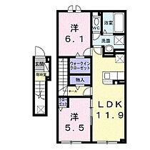 ホワイトオーシャン 202 ｜ 北海道留萌市潮静1丁目（賃貸アパート2LDK・2階・59.57㎡） その2