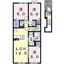 ラピス・アーテル 205 ｜ 北海道旭川市忠和七条6丁目（賃貸アパート3LDK・2階・67.50㎡） その2