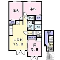 ベルメゾンC 201 ｜ 北海道滝川市東町5丁目（賃貸アパート3LDK・2階・54.21㎡） その2