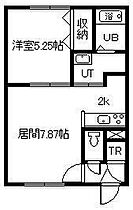 フォレスト31 103 ｜ 北海道旭川市亀吉三条1丁目（賃貸アパート1DK・1階・35.64㎡） その2