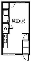 オリス芦別L 206 ｜ 北海道芦別市北一条東2丁目（賃貸アパート1R・2階・22.68㎡） その2