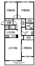 フォルテ21 3LDKの間取図画像