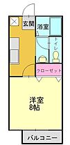 ヴァンサンク 204 ｜ 兵庫県高砂市梅井3丁目2-14（賃貸アパート1K・2階・27.08㎡） その2