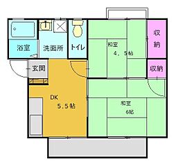 ハイツちぐさＢ 2階/202