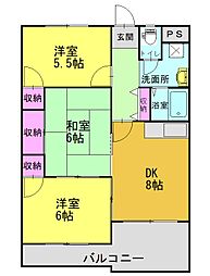 メゾン尾上の松II 1階