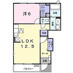 アベニール B 1階