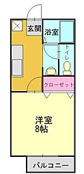 ヴァンサンク 2階/203