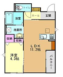 シャーメゾン蔵 1階/101
