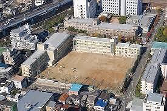 画像19:神戸市立鷹取中学校（455m）