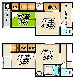 駒ヶ林町4丁目貸家