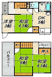 鈴蘭台東町2丁目貸戸建