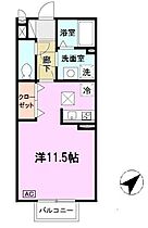 ドルチェ鈴蘭A  ｜ 兵庫県神戸市北区鈴蘭台西町１丁目（賃貸アパート1R・1階・30.03㎡） その2