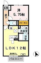 アンソレイエ  ｜ 兵庫県神戸市北区山田町下谷上字芝（賃貸アパート1LDK・2階・41.67㎡） その2