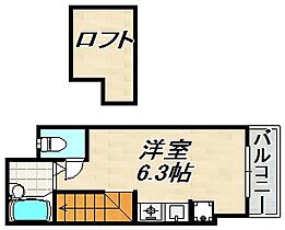 サンリーブル  ｜ 兵庫県神戸市長田区六番町８丁目（賃貸アパート1R・2階・15.43㎡） その2