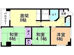 間取図画像 3LDK