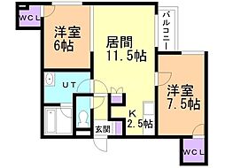 札幌市営東豊線 環状通東駅 徒歩6分 2階/-