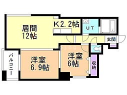 ルラシオン北7条 4階