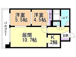 グランデルシャン34 3階