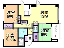 ノースアヴェニュー 3階