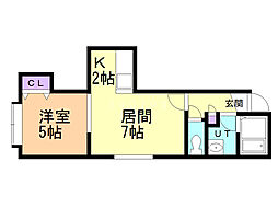 コンフォーティア502 2階