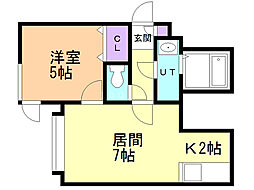 Mocha 1LDKの間取図画像