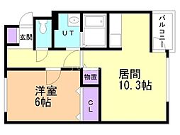 カーサ・プラシード 1階/103