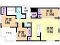 仮)ラ・シュエット元町1階19.5万円