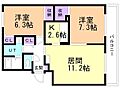 パークハイツ14階5.7万円