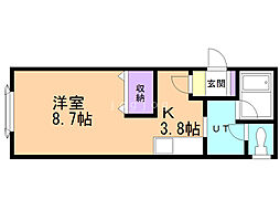 ジュネスディス 1階/105
