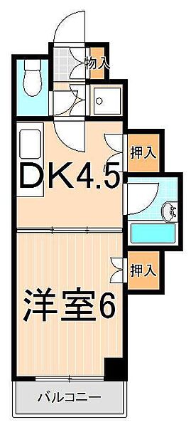 ホームズ隅田 502｜東京都墨田区八広1丁目(賃貸マンション1DK・5階・26.00㎡)の写真 その2