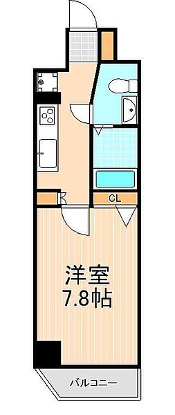 エルスタンザ浅草 203｜東京都台東区浅草6丁目(賃貸マンション1K・2階・25.50㎡)の写真 その2