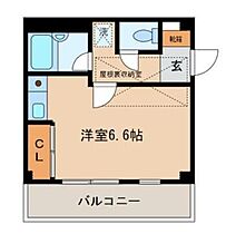 MALT立花 302 ｜ 東京都墨田区立花4丁目（賃貸マンション1R・3階・20.24㎡） その2