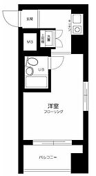 スカイコート浅草国際通り 1Kの間取図画像