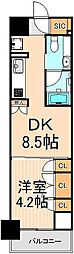 RESIDIA新御徒町 1DKの間取図画像