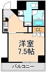 ボンナチュール入谷 1Kの間取図画像