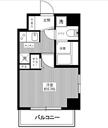 AZEST本所吾妻橋 1Kの間取図画像