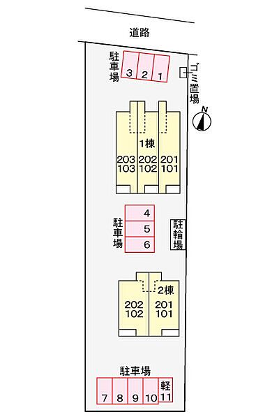 アクアドラセナB 102｜愛媛県西条市樋之口(賃貸アパート1LDK・1階・36.29㎡)の写真 その2