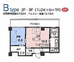 K　COURT 203 ｜ 愛媛県今治市中日吉町3丁目6（賃貸マンション1LDK・2階・47.52㎡） その2