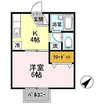 エトワールしゅり 203 ｜ 愛媛県今治市石井町1丁目7-21（賃貸アパート1K・2階・25.11㎡） その2