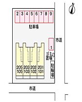 アクアクレメント六番館 202 ｜ 愛媛県西条市大町841-3（賃貸アパート1LDK・2階・45.07㎡） その3