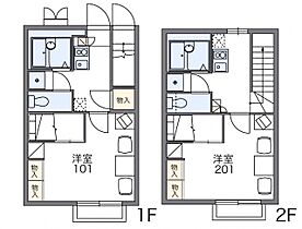 レオパレスJUN東野 107 ｜ 愛媛県松山市東野5丁目9-11（賃貸アパート1K・1階・23.97㎡） その10