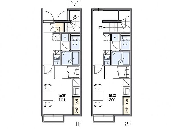 レオパレス中学校前 216｜愛媛県伊予郡松前町浜(賃貸アパート1K・2階・28.02㎡)の写真 その17