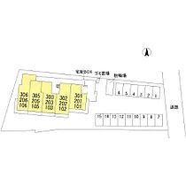 フェリシア朝生田 106 ｜ 愛媛県松山市朝生田町5丁目3-39（賃貸アパート1LDK・1階・43.75㎡） その3