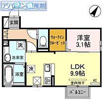 マリオンIV  ｜ 新潟県新潟市西区坂井890（賃貸アパート1LDK・1階・36.84㎡） その2