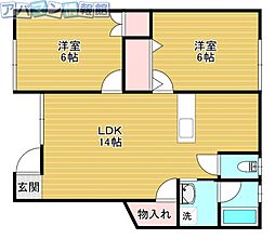 荻川ファーストハイツ 1階/-
